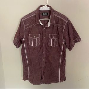 Men’s Buckle Black Shirt